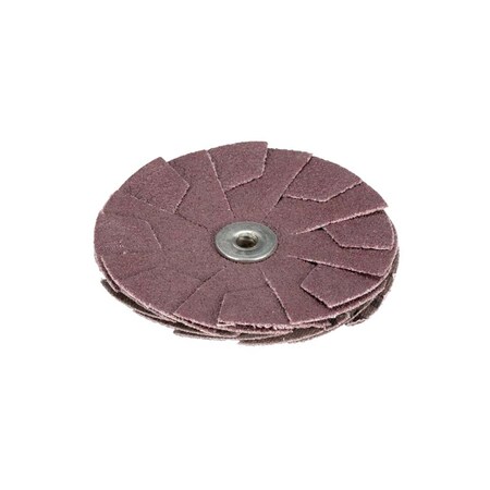 3M Standard Abrasives Aluminum Oxide Overlap Disc, 723081, 60, 3 In X 1/4"-20 X 4 Ply 7010368426